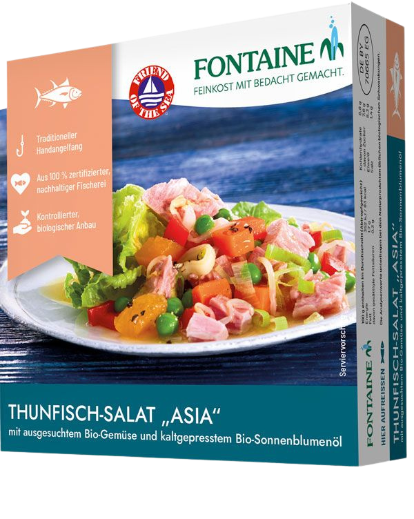 Fontaine „Ázsia” Tonhalsaláta 200g