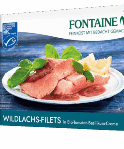 Fontaine Vadlazac bio bazsalikomos paradicsomszószban 200g