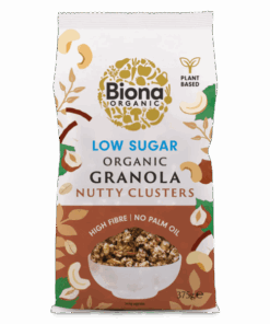Biona BIO Mogyorós granola, alacsony cukortartalommal 375g