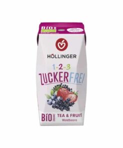 Höllinger BIO Erdei gyümölcs cukormentes frissítő 200ml