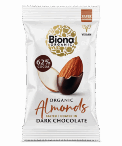 Biona BIO Étcsokoládéval bevont pörkölt mandula 30g