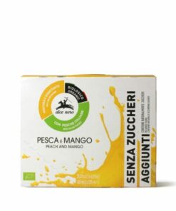 Alce Nero BIO Őszibarack- és mangó ital, hozzáadott cukor nélkül 3x200ml