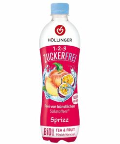 Kifutó Termék: Höllinger BIO Őszibarack-maracuja cukormentes frissítő 500ml