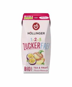 Kifutó Termék: Höllinger BIO Őszibarack-maracuja cukormentes frissítő 200ml
