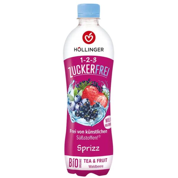 Höllinger BIO Erdei gyümölcs cukormentes frissítő 500ml